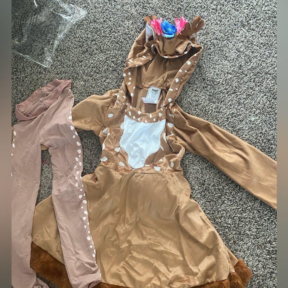 spirit halloween girls deer costume